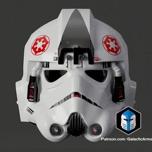 Raw DIY Helmet Accessory for AT-AT Driver | Scaled to Fit