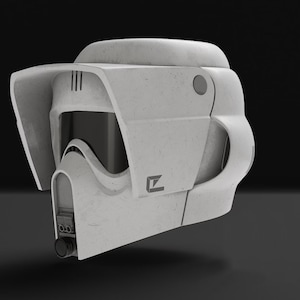 Scout Trooper Helmet | Raw DIY Kit | Scaled to FIt