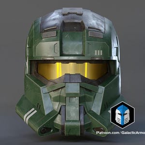 Raw DIY Helmet Accessory for Halo EOD Costume | Scale to Fit