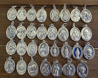 Saint Medal: ADD ON to your rosary or bracelet order. Only with a purchase of a Rosary or bracelet.