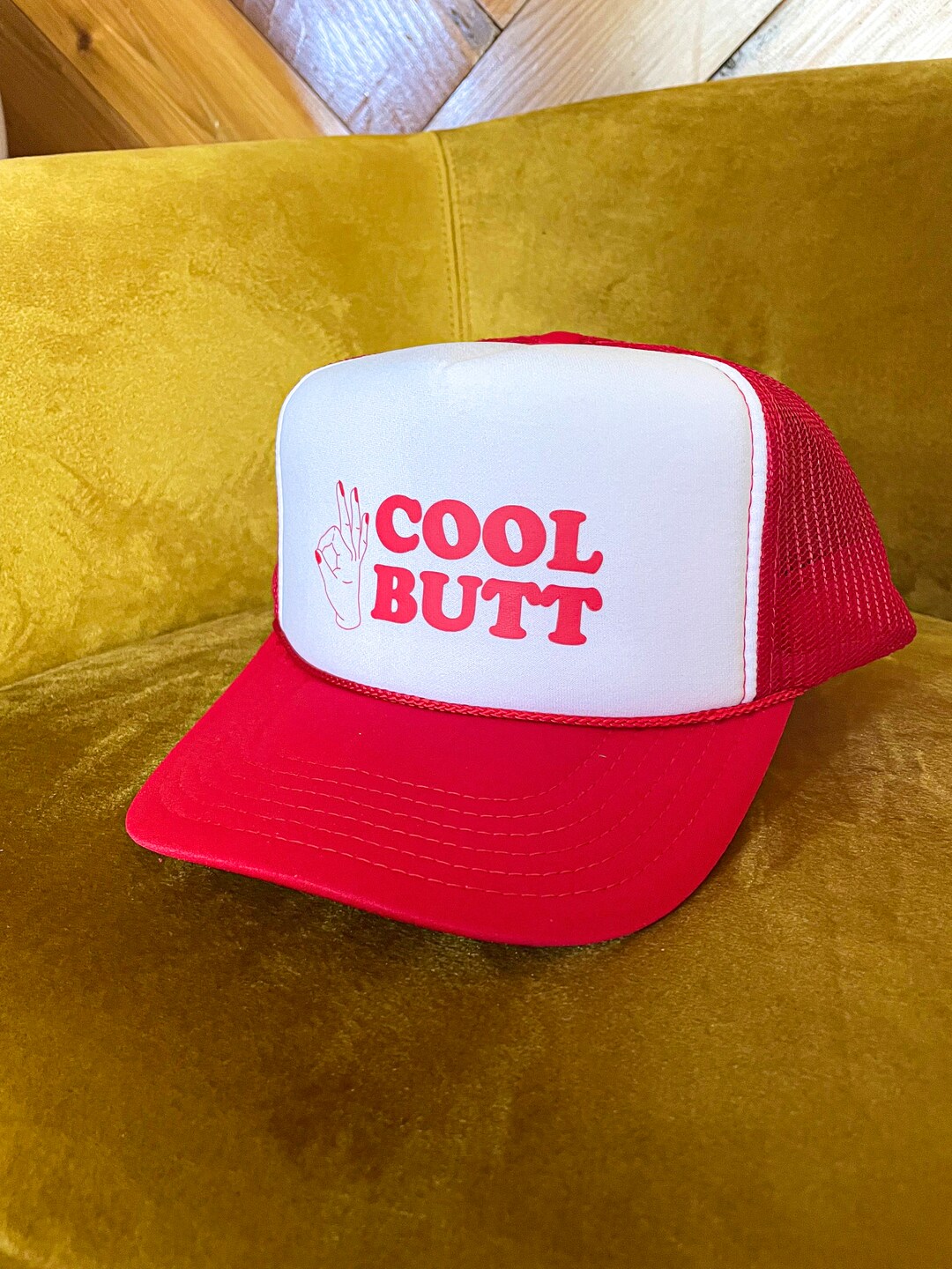 Cool Butt Trucker Hat - Funny Hat - Random - Silly - Raunchy- Gifts for ...