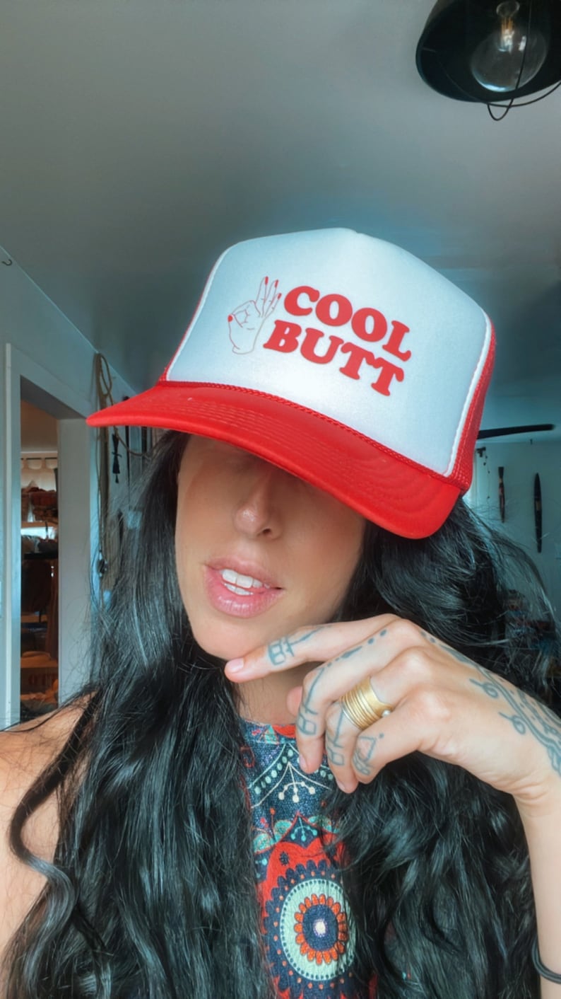 Cool Butt Trucker Hat - Funny Hat - Random - Silly - Raunchy- Gifts for ...