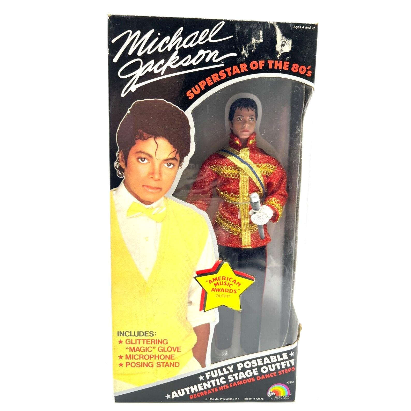 Michael Jackson 1984 Doll - Etsy display picture 1