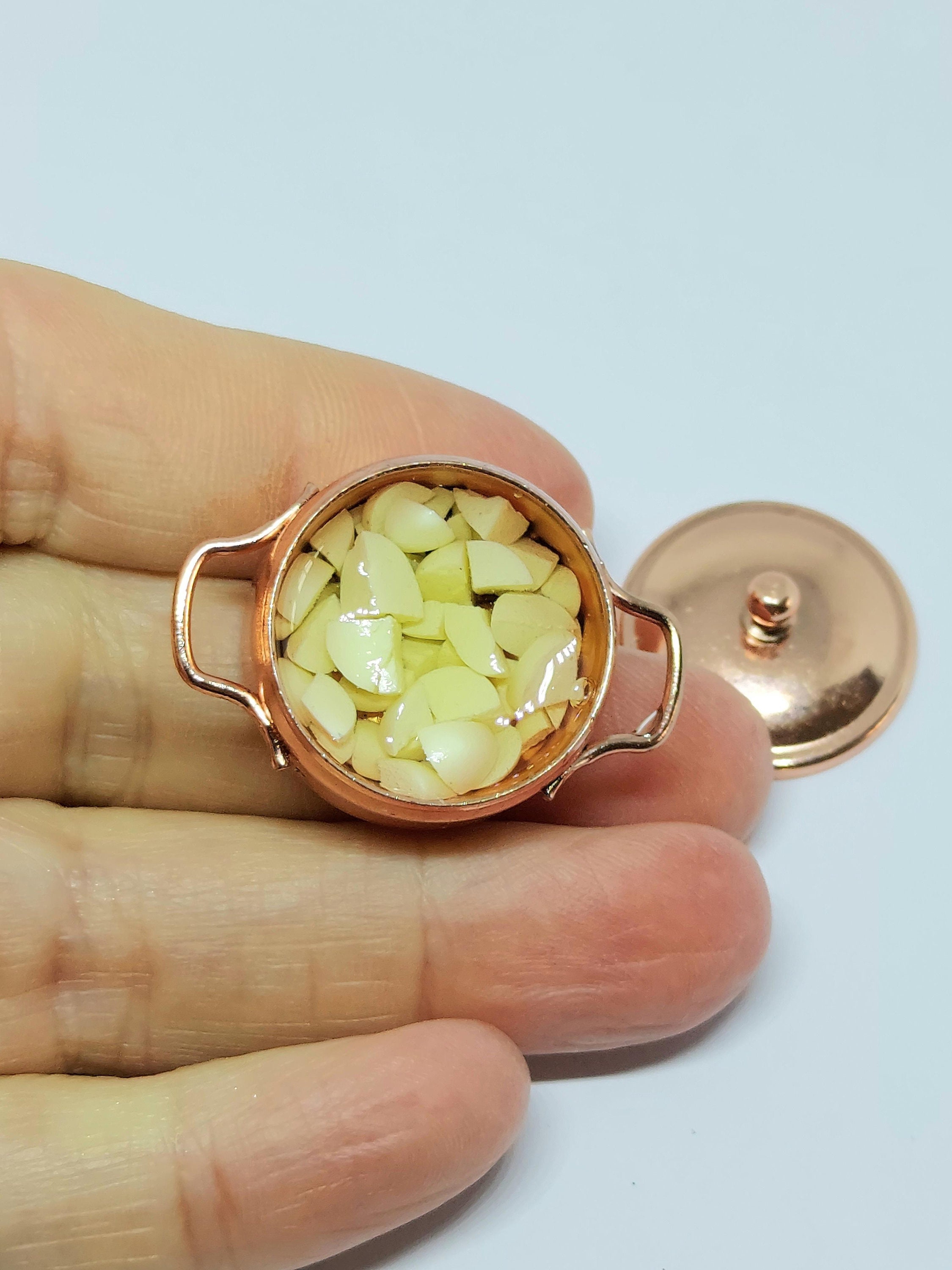 Dolls House Saucepan With Potatoes Etsy