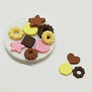 Dolls house assorted biscuits