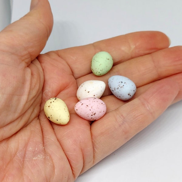 Polymer clay Easter eggs