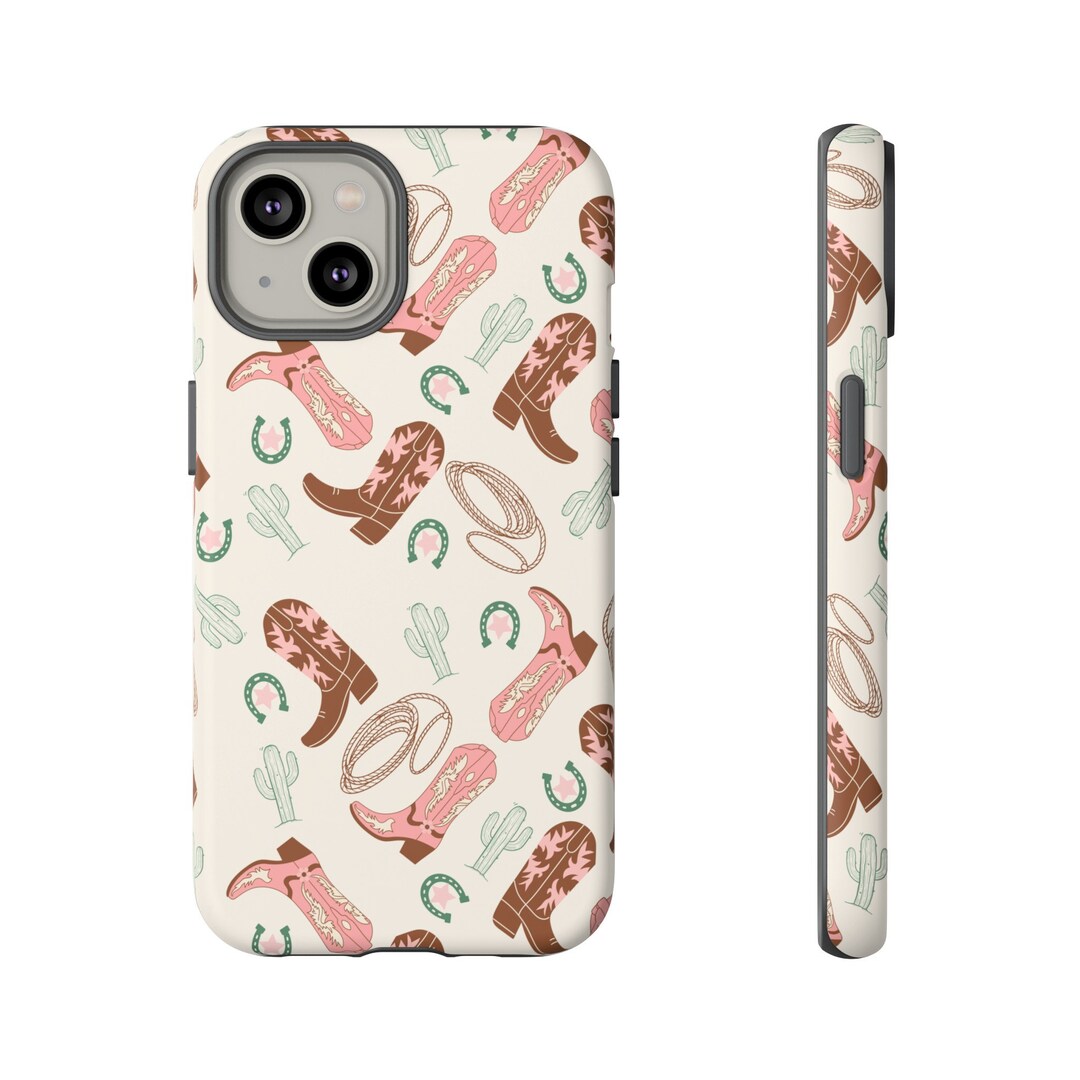 Cell Phone Case Rodeo Soy De Rancho Phone Case, Cowgirl Aesthetic Phone Case, Rodeo Pattern ...