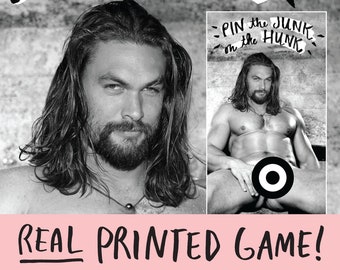 Jason Momoa - Pin the Junk on the Hunk - REAL GAME - Bachelorette Party Game