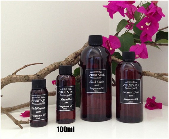 100ml Premium FRAGRANCE OILS for Candle Soap MAKING Melts Bath and