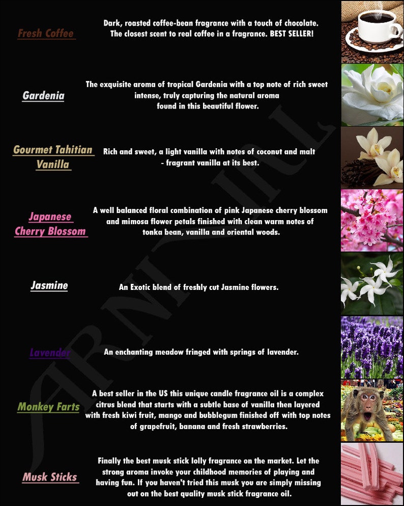 110 Hour Burn Time Highly Scented 100 SOY WAX CANDLE All Etsy