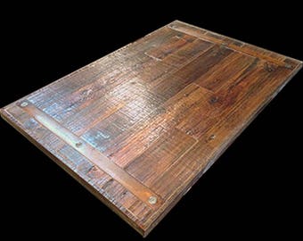 Reclaimed Wood Table Top Etsy