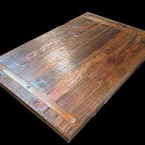 Reclaimed wood table tops for sale deals