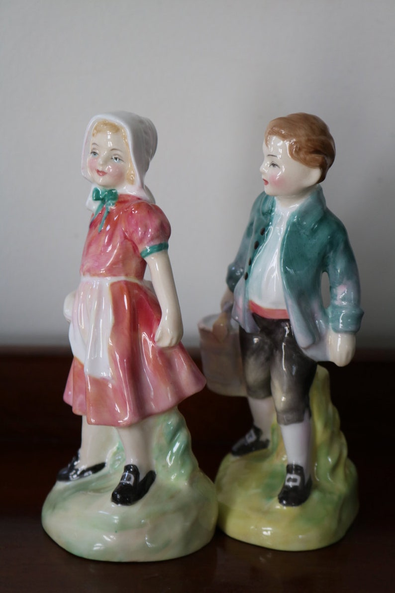 1950s Royal Doulton Figurines Jack and Jill HN 2060/1 Figures. Etsy