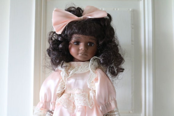 porcelain doll display cabinet