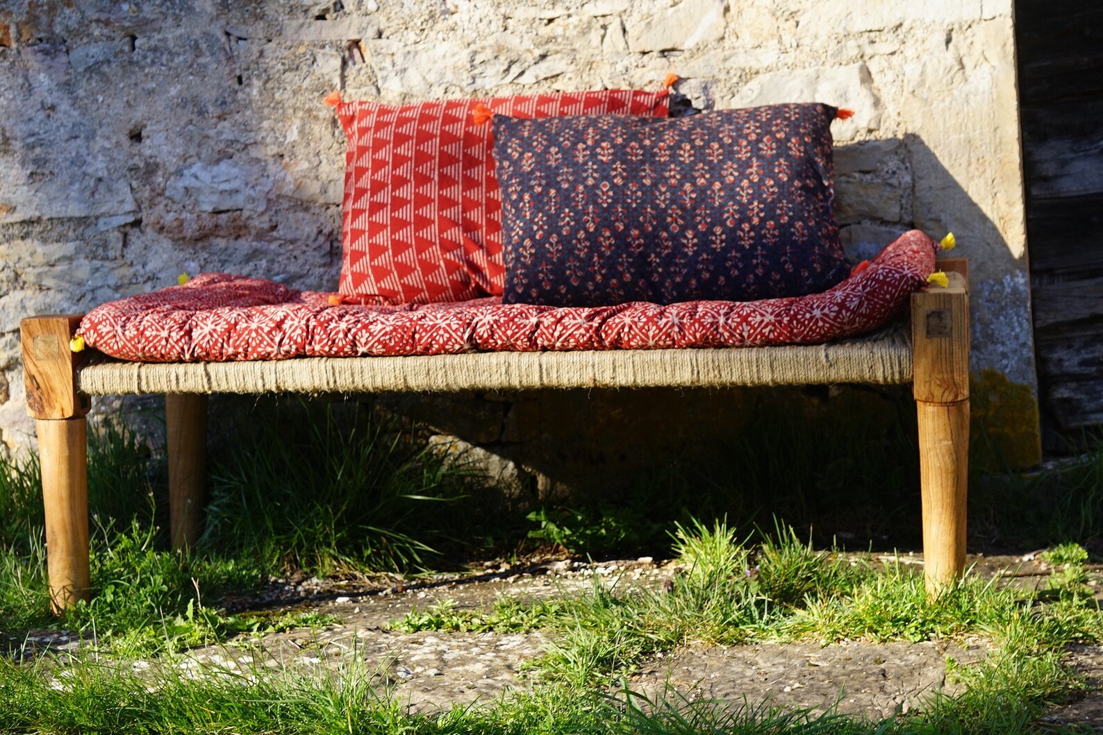 Natural charpoy/charpoy/indian bed/daybed/natural indian bed Etsy