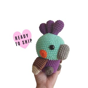 Cockatiel AU CROCHET HANDMADE • Oiseau Amigurumi • Cacatoès farci • Oiseaux australiens • Animaux australiens • CrochetByKim • Prêt à expédier