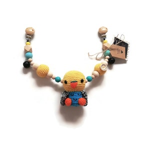 BARNvagnskedja • amigurumi undulat • aussie • australiska djur • virkad barnvagnsgirland • kinderwagenkette • wagenspanner • Ready To Ship