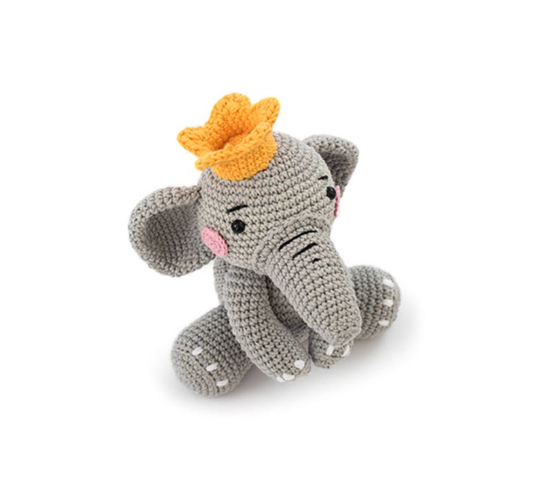 Crochet pattern snorky the elephant amigurumi pattern amigurumi elephant zoomigurumi crochet animal stuffed toy pdf image 10