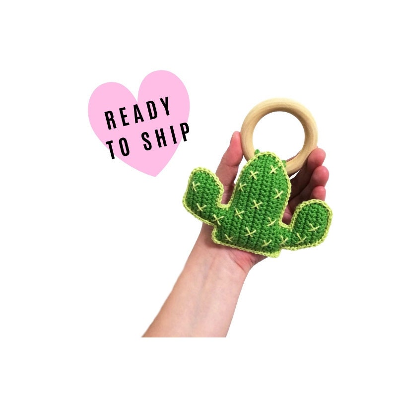 cactus teething toy