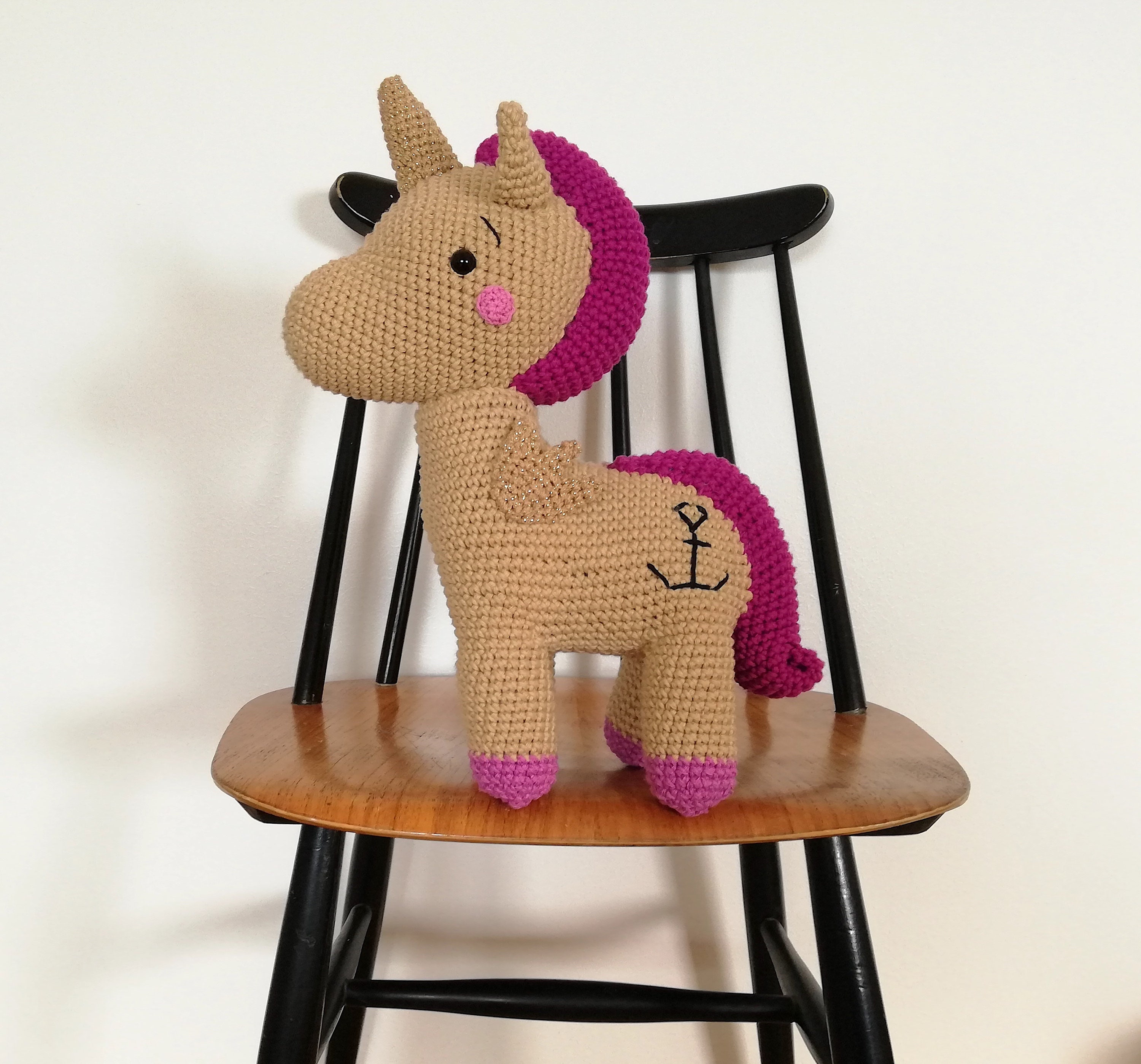 party Handmade toy READY TO SHIP pastels Amigurumi Unicorn magical Soft Toy Handmade Crochet Unicorn Doll pegasus
