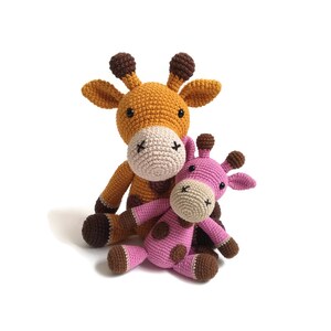 CROCHET PATTERN amigurumi giraffe Ubumwe zoo safari jungle animal amigurumi pattern crochetbykim image 5