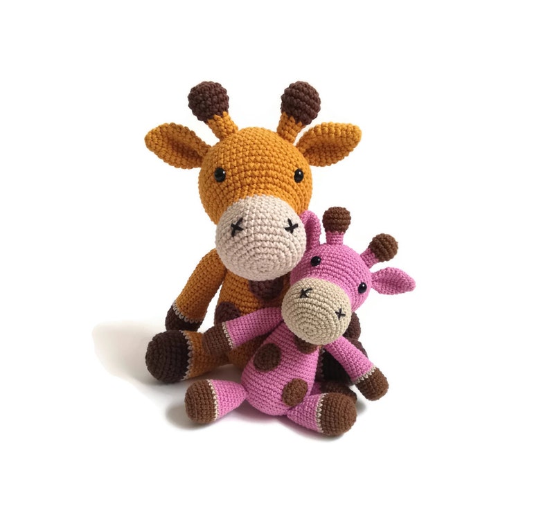 CROCHET PATTERN amigurumi giraffe Ubumwe zoo safari jungle animal amigurumi pattern crochetbykim image 5