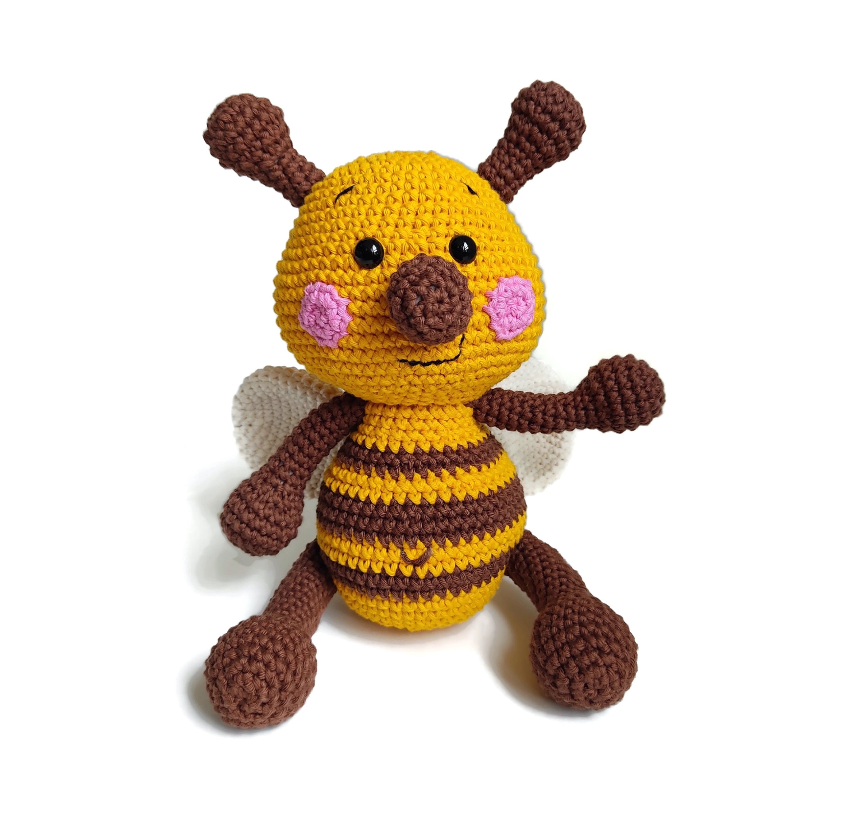 stuffed bee crochet