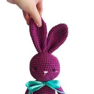 CROCHET PATTERN - FLOPPY the Bunny - Amigurumi Pattern - Stuffed Bunny ...