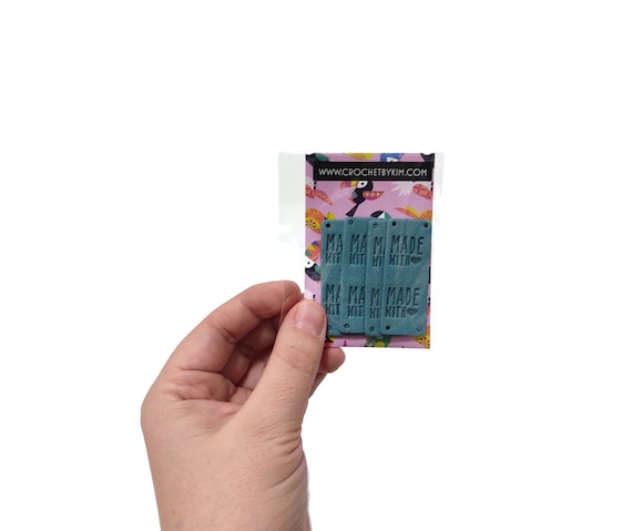 Made With Love Tags • 4 Pcs • Sewing Labels • Tags for