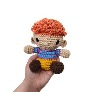 AMIGURUMI DOLL PATTERN Rutger the doll crochet doll pattern Instant Download interior doll pattern crochetbykim image 4