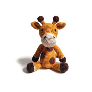 CROCHET PATTERN amigurumi giraffe Ubumwe zoo safari jungle animal amigurumi pattern crochetbykim image 6