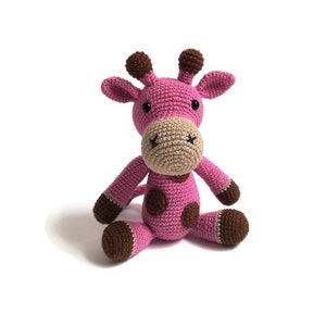 CROCHET PATTERN amigurumi giraffe Ubumwe zoo safari jungle animal amigurumi pattern crochetbykim image 10