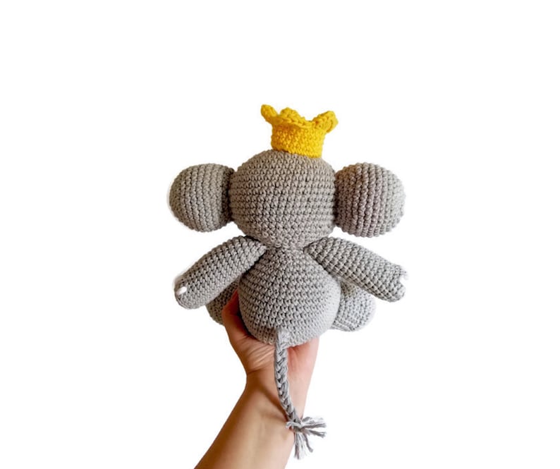 Crochet pattern snorky the elephant amigurumi pattern amigurumi elephant zoomigurumi crochet animal stuffed toy pdf image 6