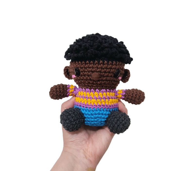 AMIGURUMI DOLL PATTERN Rutger the doll crochet doll pattern Instant Download interior doll pattern crochetbykim image 6