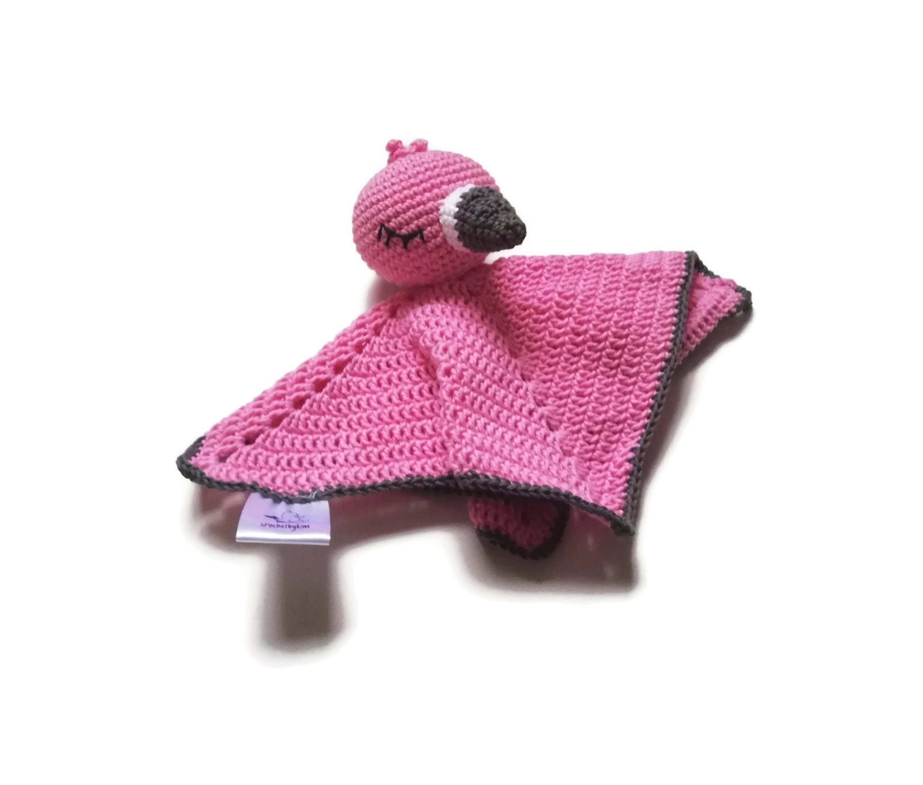 flamingo security blanket