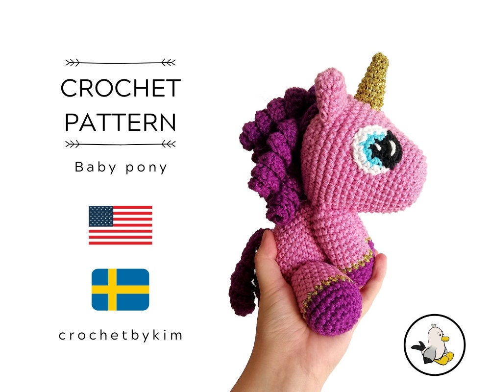 unicorn doll crochet pattern