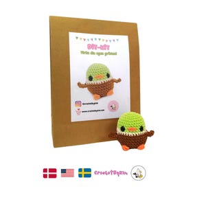 DIY Crochet Kit – Crochet Your Own Mallard Duck | No-Sew Amigurumi Pattern for Beginners