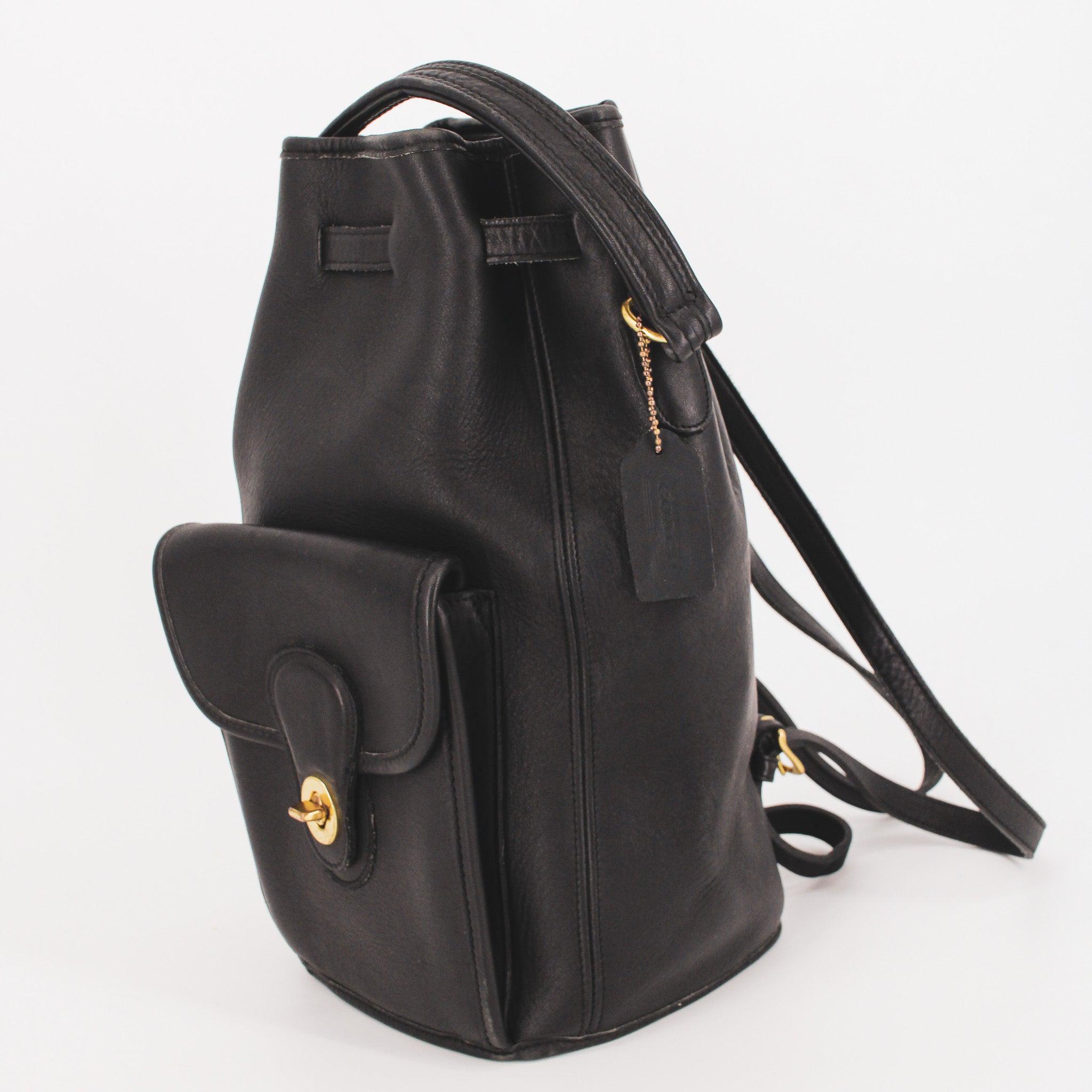 Vintage Coach Handle Backpack #9992  ?❤️❤️ Coach 9992 - Etsy main image 2