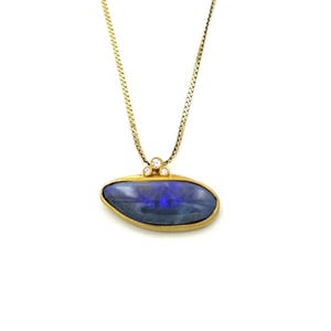 Opal Gold Pendant