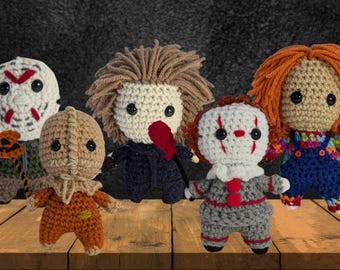 Creepy & Cute Crochet - Tiny Terrors - Crochet Horror Dolls