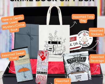 Surprise Mystery/Crime Book Gift Box