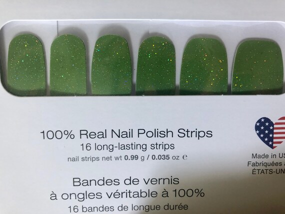 Color Street THYME TO GO .. 100 % Nail Polish Strips - Etsy