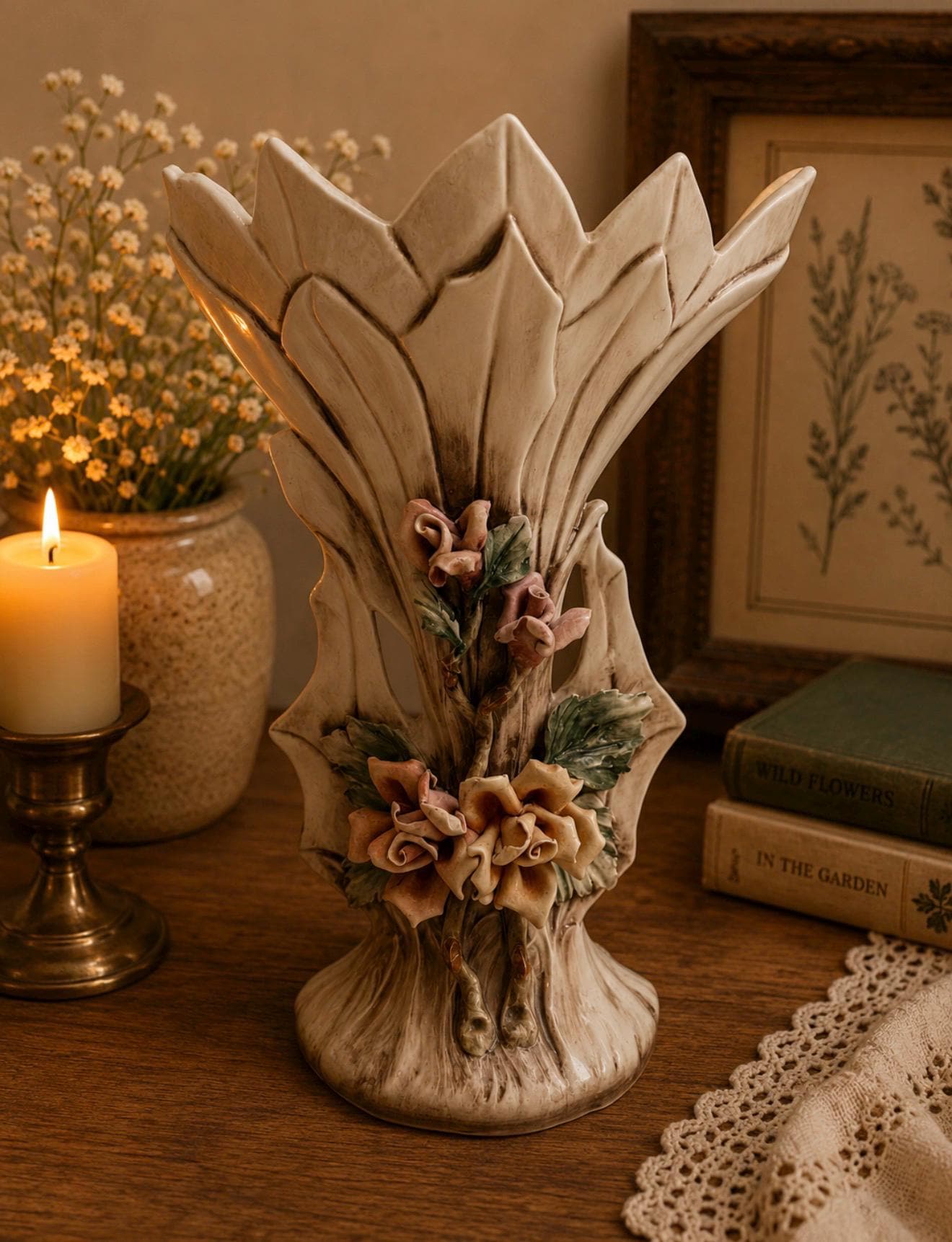 Capodimonte Vases - Etsy