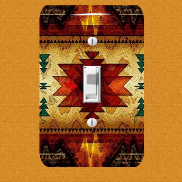 Southwest Aztec Switch Plate Cover