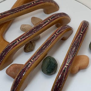 Handcrafted Southwest Cabinet Pulls: Desert Oak Wood Handle