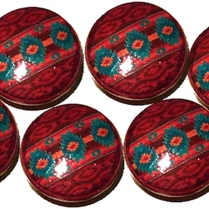 Southwestern Design Wooden Knobs: Kitchen Cabinet Hardware