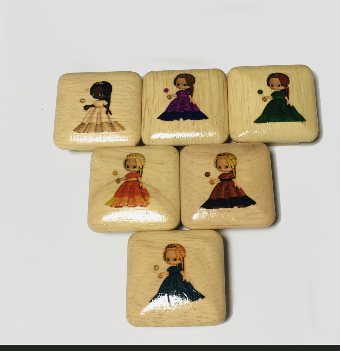 Nursery Knobs Ethnic Knobs for Girls Dresser Drawer Pulls Etsy