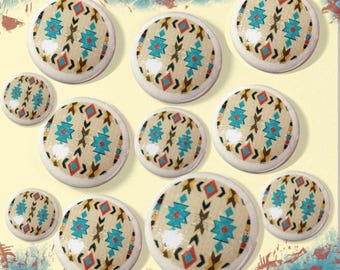 Handgemaakte zuidwestelijke knoppen: op maat gemaakte kast- en dressoirgrepen