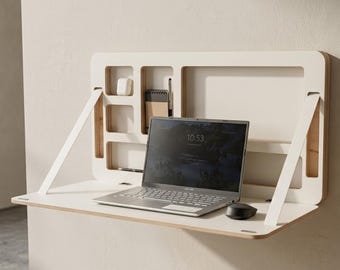 Minimalist Wall-Mounted Murphy Desk