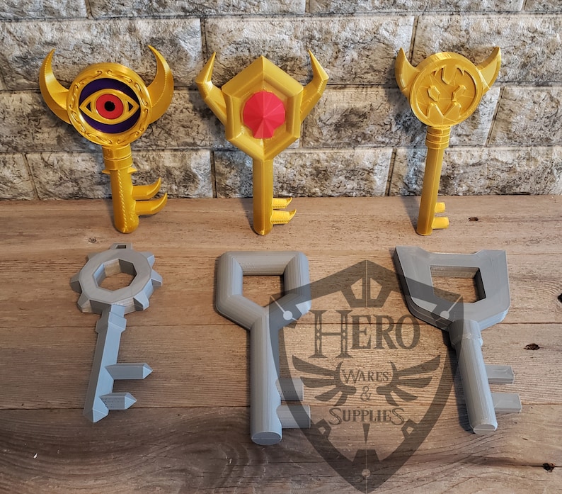 3D Printed Small Key From Ocarina of Time Etsy